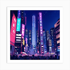 Cityscape 1 Art Print