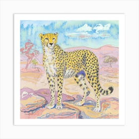 Cheetah 1 Art Print