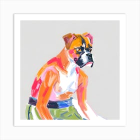 Boxer 01 Art Print