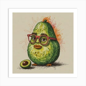 Avocado 1 Art Print