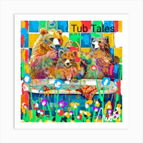 Tub Tales Art Print