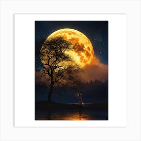 Full Moon 1 Art Print