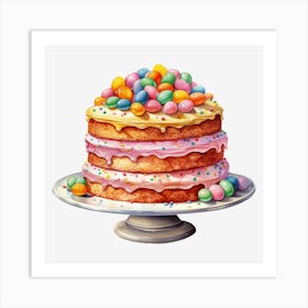 Easter Cake 4 Art Print