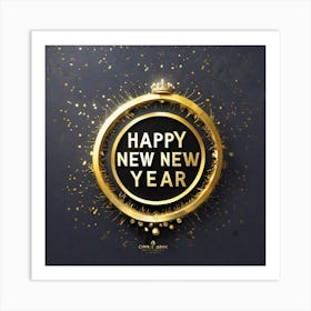 Happy New Year 79 Art Print