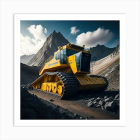 Buldozer Mountain (31) Art Print