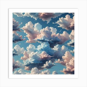 Clouds In The Sky 24 Art Print