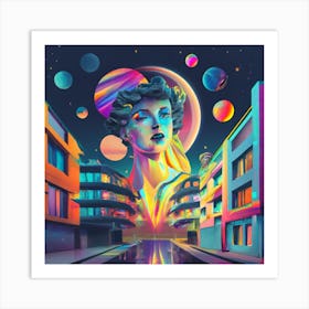 Psychedelic Art 7 Art Print