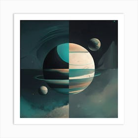 Saturn 1 Art Print