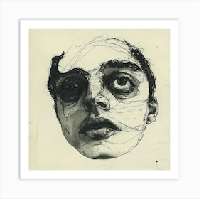 'The Face' 1 Art Print