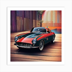 Ferrari California Art Print