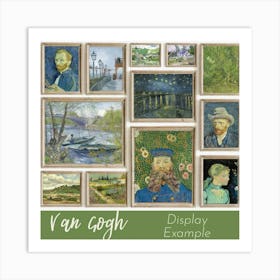 Van Gogh Display Example 3 Art Print