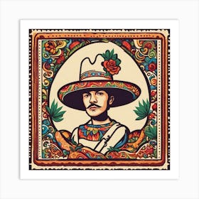 Mexican Artist Art Print