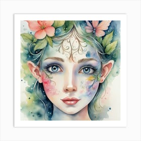 Fairy Girl 1 Art Print