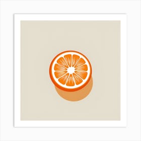 Orange Slice Art Art Print