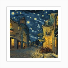 Starry Night 1 Art Print