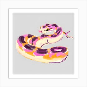 King Snake 01 Art Print