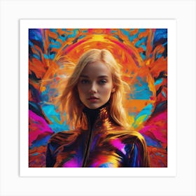 Bright fashion Art Print