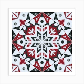 Snowflake for Christmas Art Print