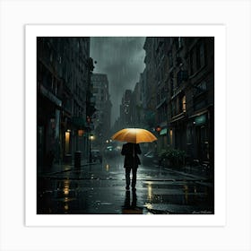 Leonardo Lightning Raining Art Print 3 1 Art Print