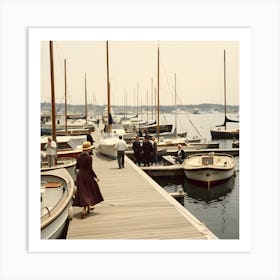 The Old Marina ~Reimagined 83 Art Print