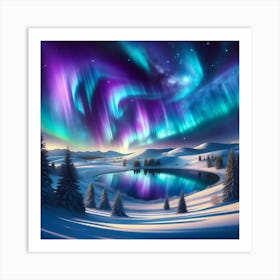 Aurora Borealis 4 Art Print