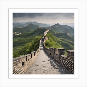 Great Wall Of China Art Print