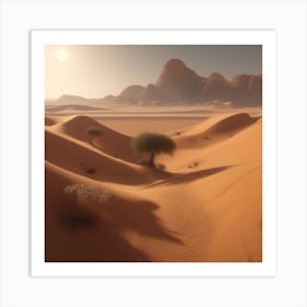 Sahara Desert 148 Art Print