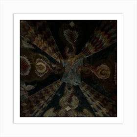 Ceiling Of A Church Art Print