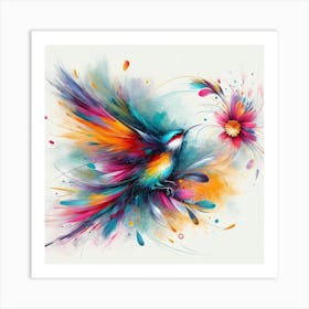 Hummingbird Art Print