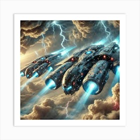 Skyward Destroyers Art Print