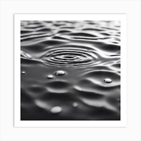Water Droplet 2 Art Print