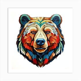 Grizzly Bear Art Print