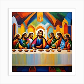 Last Supper 7 Art Print