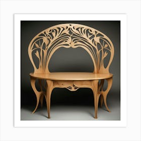 Nouveau Furniture Art Print