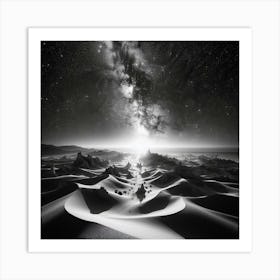 Milky Way 83 Art Print