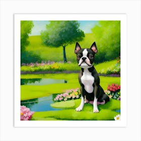 Boston Terrier 68 Art Print