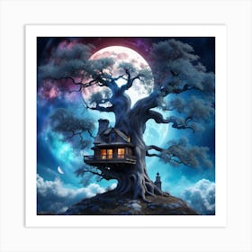 Mystic  House Art Print