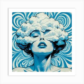 Clouded Over Art Print