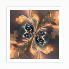 Abstract Fractal Art Print