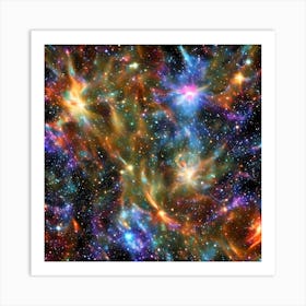 Nebula Art Print