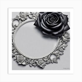 Roses In A Circle 1 Art Print