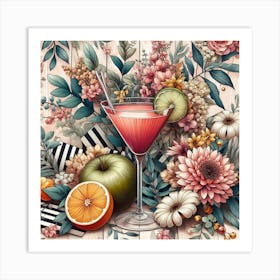 Cocktail 3 Art Print