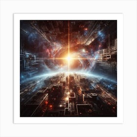 Space City Art Print