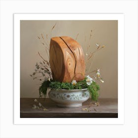 Tree In A Bowl Art Print