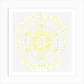 Andromedan Starseed Sacred Geometry Art Print