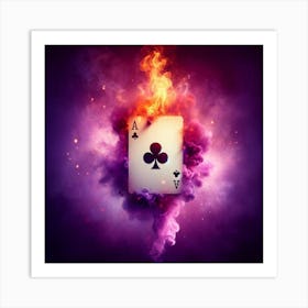 Ace Of Spades Art Print