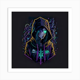 Artwork Cyberpunk Hoo (58) Art Print