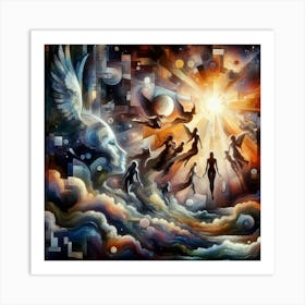 Angels Of Light 1 Art Print