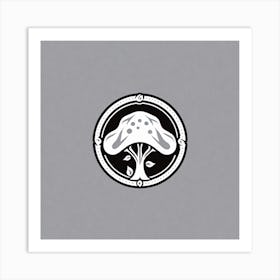 Mushroom Logo 1 Art Print