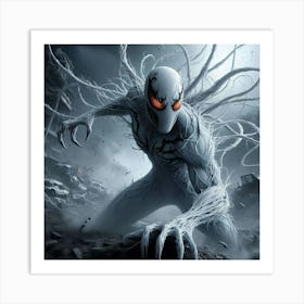 Anti-Venom pose 3 Art Print